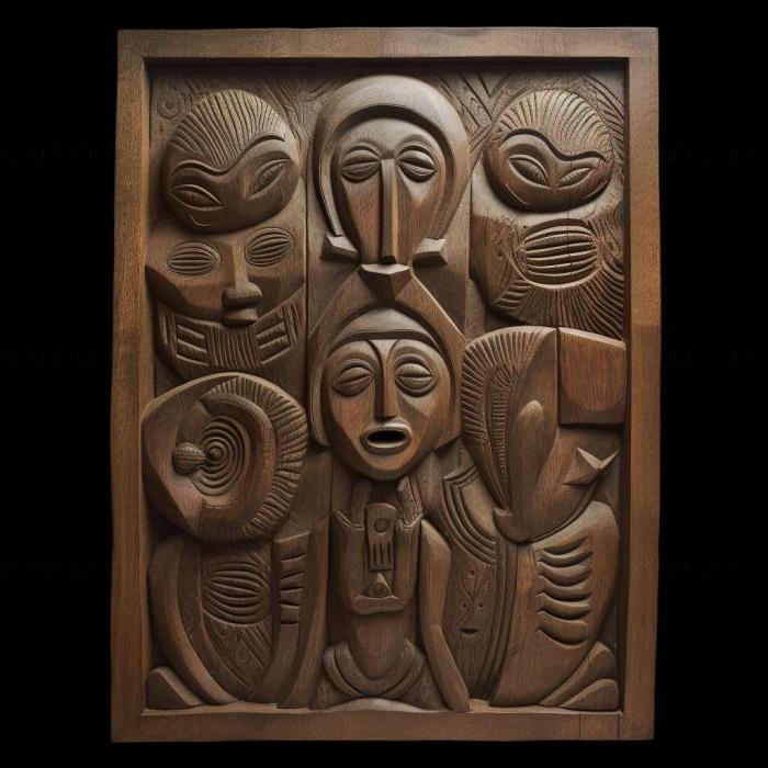 نموذج ثلاثي الأبعاد لآلة CNC 3D Art 